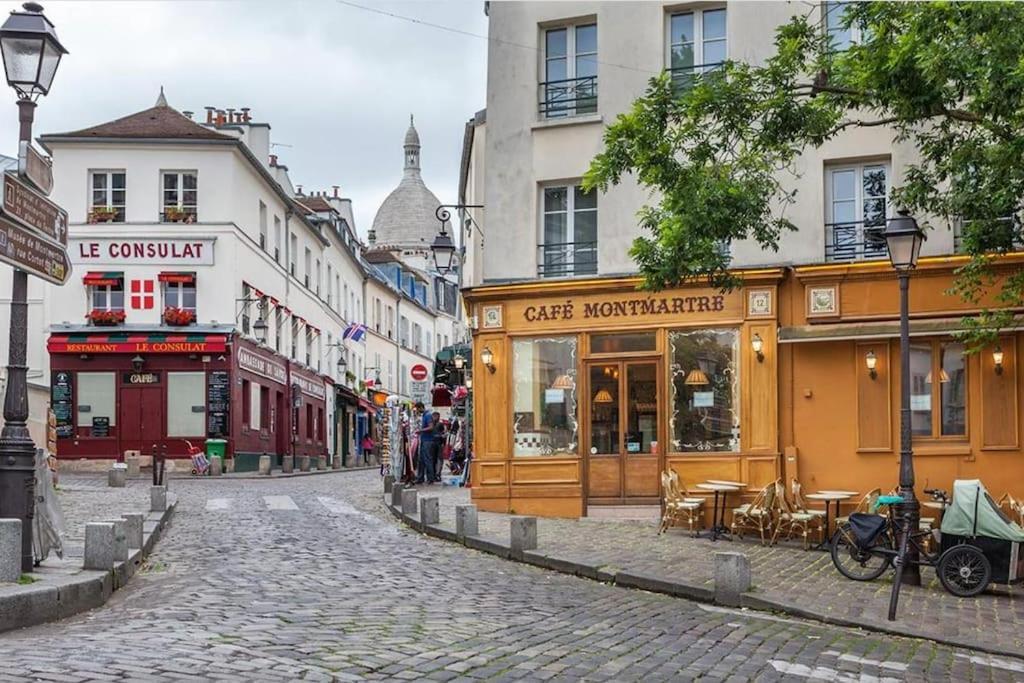 Apartament Relax In A Stylish Flat In Montmartre Paryż Zewnętrze zdjęcie